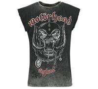 Motörhead England Männer Tank-Top grau 100% Baumwolle Band-Merch, Bands
