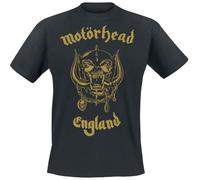 Motörhead Golden England - Everything Louder Than Everything Else Männer T-Shirt schwarz S