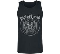 Motörhead Iron Cross Sword Männer Tank-Top schwarz M 100% Baumwolle Band-Merch, Bands, Nachhaltigkeit