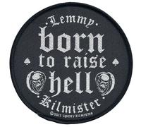 Motörhead Lemmy Kilmister - Born to raise hell Patch schwarz weiß