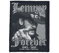 Motörhead Lemmy Kilmister - Forever Patch schwarz weiß
