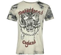 Motörhead Logo England T-Shirt grau in 4XL