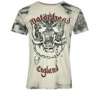 Motörhead Logo England T-Shirt grau in M