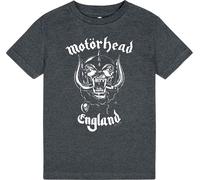 Motörhead Metal-Kids - England: Stencil T-Shirt charcoal in 128