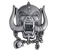 Motörhead Metal Warpig Unisex Pin grau Zinklegierung Band-Merch, Bands