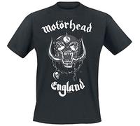 Motörhead - Motorhead England T-Shirt Black Schwarz