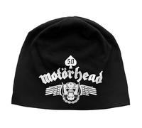 Motörhead Skull Wing Unisex Mütze schwarz 100% Baumwolle Band-Merch, Bands, Festival, Geschenke