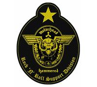 Motörhead - Support Division Aufnäher/Patch | Badge Flicken Rocker Kutte Biker-Weste Lemmy Kilmister