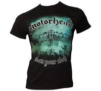 Motörhead - T-Shirt Clean Your Clock Green - schwarz S