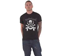 Motörhead T Shirt March or Die Lyrics Band Logo Nue offiziell Herren Schwarz M