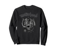 Motörhead Undercover Warpig Sketch Sweatshirt, Unisex für Erwachsene, Schwarz, XXL