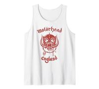 Motörhead - Warpig England Red Tank Top