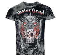 Motörhead Warpig Flames Männer T-Shirt dunkelgrau
