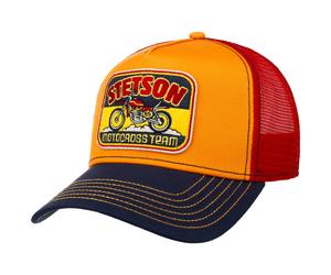 Motorcross Team Trucker Cap by Stetson rot One Size Small