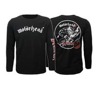 Motorhead Bomber Langarm-T-Shirt - offizielles Merchandise Größe: XXL Schwarz