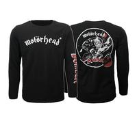 Motorhead Bomber Langarm-T-Shirt XL Schwarz