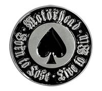 Motorhead Born To Lose Pin Badge One Size