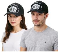 Motorhead Cap stylische Baseball-Cap Baumwoll-Cap Fan-Artikel TC110387MTR Schwarz/Weiß
