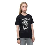 Motorhead England-T-Shirt für Jungen/Mädchen, Schwarz , 9-10 Jahre