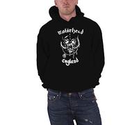 Motorhead Kapuzenpullover England Classic Warpig Herren Nue Schwarz Pullover