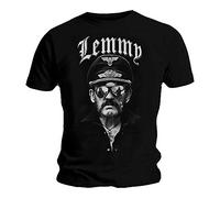 Motorhead Offizielles T-Shirt Lemmy Tribute MF'ING Logo Gr. XXL, Schwarz