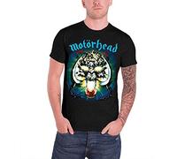 Motorhead Overkill Herren T-Shirt mit kurzen Ärmeln Gr. XXL, Schwarz