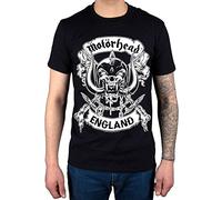 Motorhead - T-Shirt # M Black Unisex # Crossed Swords England Crest