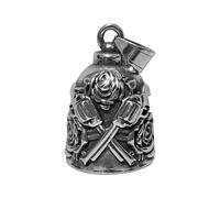 Motorrad Bell, Riding Schlüsselanhänger Anhänger, 1,5 Zoll, Legierung, dekorativer Charm, tragbares Design, vielseitiges Zubehör für Motorbikes, Mädchen, Jugendliche, Athleten, Damen