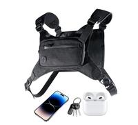 Motorrad Brusttasche Outdoor Handyhalter & Aufbewahrung | Sporttasche Lauf-Brusttasche Für Männer Frauen Camping Sport Jagd Radfahren Reiten Angeln Reisen Klettern Motorrad Walking