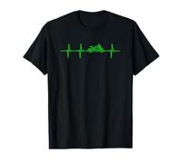 Motorrad Herzschlag Puls Supersport Geschenk Bike T-Shirt