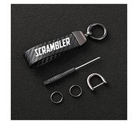 Motorrad Schlüsselanhänger Kohlefaser Motorrad Schlüsselanhänger Schlüsselanhänger Für Ducati Scrambler 800 Supersport PANICALE Motorradzubehör (Farbe : Scrambler, Size : Normal)
