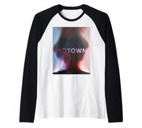 Motown Retro Vintage Aesthetic Silhouette Art Raglan