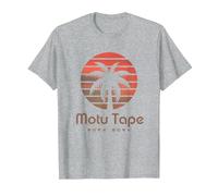 Motu Tape Bora Bora T-Shirt, Herren, Grau Meliert, XXL
