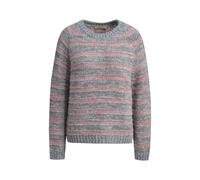 Smith and Soul Strickpullover mit Strukturmuster und mit Alpaka-Anteil in Pink Melange, Größe S