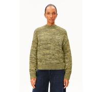 MOULINÉ BRUSHED STRICKPULLOVER | Mohair-Woll Mix - beige (XXL)