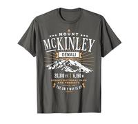 Mount McKinley Denali Alaska Vintage T-Shirt