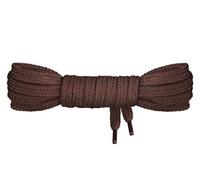 Mount Swiss Luxury Schnürsenkel flach ø 7 mm I 1 Paar reißfeste Premium Schuhbänder aus 100% Baumwolle ideal für Sneaker Sportschuhe Lederschuhe Freizeitschuhe Farbe: Brown, Länge: 75cm