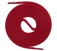 Mount Swiss runde Premium-Schnürsenkel für Business- und Lederschuhe - reißfester Allroundsenkel - ø 3mm - Farbe Weinrot Länge 120cm