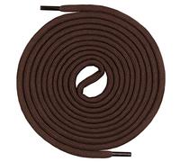 Mount Swiss runde Schnürsenkel für Wanderschuhe, Trekkingschuhe und Arbeitsschuhe - extra reißfest - ø 5 mm Farbe Braun Länge 90cm