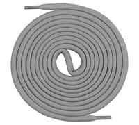 Mount Swiss runde Schnürsenkel für Wanderschuhe, Trekkingschuhe und Arbeitsschuhe - extra reißfest - ø 5 mm Farbe Grau- Länge 150cm