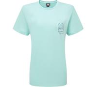 Mountain Equipment Damen Alpenglow T-Shirt (Größe XL, tuerkis)
