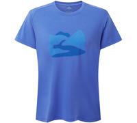 Mountain Equipment Damen Headpoint Graphic T-Shirt (Größe S, blau)