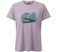 Mountain Equipment - Women's Headpoint Graphic Tee - Funktionsshirt, Gr. XS 34, lila (Allium)
