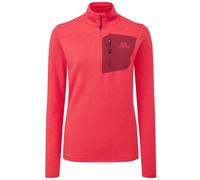 Mountain Equipment Damen Lumiko Zip Longsleeve (Größe L, rot)
