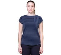 Mountain Equipment - Women's Silhouette Tee - Funktionsshirt, Gr. L 14, blau (CosmosStripe/Cosmos)