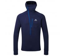 Mountain Equipment - Eclipse Hooded Zip T - Fleecepullover, Gr. L, schwarz/blau (MedievalBlue)