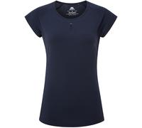 Mountain Equipment Equinox Damen T-Shirts blau Größe M Trekking Elastisch Lyocell (Tencel™)