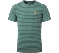 Mountain Equipment Groundup Mens Tee fern stripe (ME-01834) M
