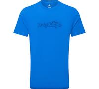 Mountain Equipment Groundup Skyline Tee atlantic blue - Größe S