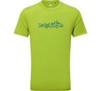 Mountain Equipment Groundup Skyline Tee cactus - Größe XL